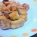 nomi52's cooksnap of when they made サクサクあまっ♪パン耳ラスク.