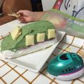 ききらら３'s cooksnap of when they made お誕生日キャラケーキ”新幹線はやぶさ”♡.