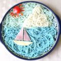 ピポポタマス's cooksnap of when they made そうめんdeうさぎ(ฅ'ω'ฅ)♪.