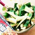 あんち（かぅちゃん）'s cooksnap of when they made 簡単！叩ききゅうりのピリ辛炒め.
