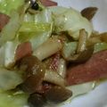 パンプキン★★'s cooksnap of when they made 5分で簡単！しめじとキャベツのバター炒め.
