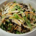てるちゃんのお嫁さん's cooksnap of when they made シャキシャキ水菜と根菜の胡麻酢サラダ.