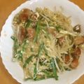 クックQP21M6☆'s cooksnap of when they made ウインナー入りチャンプル.