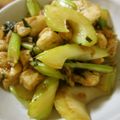 低カロ探検隊's cooksnap of when they made さっぱり梅味☆鶏のササミ&セロリの炒め物.