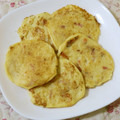 mmameco's cooksnap of when they made 大根でも蓮根でも！簡単もちもちお好み焼き.