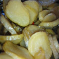 だいこの's cooksnap of when they made とびあがり（大根の古漬けの炒め煮）.