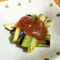 しぇんりゅ's cooksnap of when they made 副菜 とまらない♡炒め茄子の酢味噌がけ.