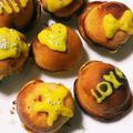 pikarinmam's cooksnap of when they made ＨＭでチョコたこ焼き.