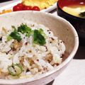 momocos's cooksnap of when they made 塩サンマで秋刀魚ご飯♬.