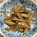 ぷくぷくさっちん's cooksnap of when they made ごぼうと椎茸のきんぴら・バルサミコ.