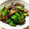 Days3Shino's cooksnap of when they made ナスと万願寺の肉みそ炒め.