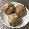 LIN★'s cooksnap of when they made 混ぜてレンジで肉団子♪.