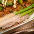 くっくのん's cooksnap of when they made アスパラの豚しゃぶ巻き巻き☆.