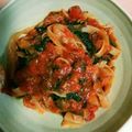 neconoco's cooksnap of when they made 簡単！サバ缶でトマトパスタ★.