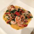 猫リン's cooksnap of when they made 海老のガーリックワイン蒸し.
