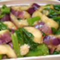 くっくのん's cooksnap of when they made ツルムラサキと茄子のごま酢和え.
