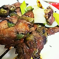 ユーロン's cooksnap of when they made お家で作るレバーとタレ、塩の三種の焼き鳥.