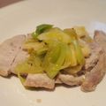lemonina's cooksnap of when they made 塩麹☆ねぎ乗せポークステーキ.