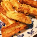 akicot's cooksnap of when they made ちくわの磯辺あげ☆.
