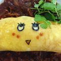 食べ物ください's cooksnap of when they made ふなっしーオムライス.