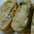 ☆shizu's cooksnap of when they made バジルチーズの卵焼き.
