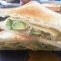 kiminov's cooksnap of when they made アボカドとツナのサンドイッチ.