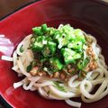 azuha's cooksnap of when they made 10分で簡単ねばねばうどん.
