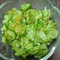 すてすてら's cooksnap of when they made 超簡単！キュウリのナムル！.