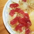 ちのはる's cooksnap of when they made 新玉ねぎとマグロのカルパッチョ.