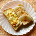 まんまるまうちゃん's cooksnap of when they made ほんわか塩きな粉✾ 梨トースト.