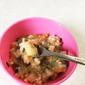 ゆかめろ36's cooksnap of when they made ☆離乳食後期 豚挽き肉と野菜のあんかけ☆.