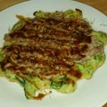 まなりゅん's cooksnap of when they made きゅうりのお好み焼き.
