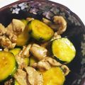 クックまのすけ's cooksnap of when they made ご飯ススム♡豚肉とズッキーニの簡単おかず.