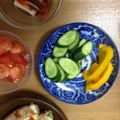 snow012's cooksnap of when they made ぬか漬けアレンジ①②みょうが、パプリカ.
