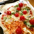 komutatata's cooksnap of when they made 農園レシピ・トマトと夏野菜のピッツア♪.