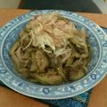 ちこりてはうだい's cooksnap of when they made みょうがｄｅさっぱり☆ナスと牛肉甘辛炒め.