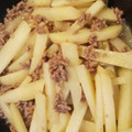 クックPL4K9S☆'s cooksnap of when they made ひき肉とじゃがいも炒め.