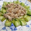 しのばぁたん's cooksnap of when they made 夏にさっぱりキャウリと豚の冷しゃぶサラダ.