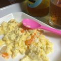 sabuchin's cooksnap of when they made 簡単！離乳食後期～レンジでオムレツ★.