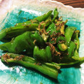 onekosama's cooksnap of when they made 万願寺とうがらしのじゃこ炒め.