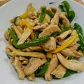 なちょすぅ's cooksnap of when they made 鶏むね肉の青椒肉絲風.