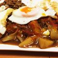 にゃぁお's cooksnap of when they made 簡単&時短☆キャベツとひき肉のカレー.