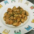 もぐ・ω・くま's cooksnap of when they made 大葉のいい香り～★鶏のゴマ味噌炒め.