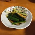 うちのくまちゃん's cooksnap of when they made きゅうりと大根のピリ辛漬け♡.