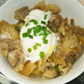 ☆めめめ★'s cooksnap of when they made 簡単❤豚のしょうが焼き丼♪温泉卵のせ.