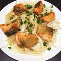 Mio＊Masa's cooksnap of when they made さっぱりサラダ感覚！鮭と春雨のポン酢和え.