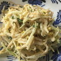 natume818's cooksnap of when they made ∮もやしと水菜✰わさびマヨ✰彡サラダ∮.