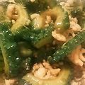 ゆうゆうクッキング's cooksnap of when they made ゴーヤと鶏そぼろの甘醤油.