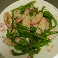 precious☆'s cooksnap of when they made おつまみに！ピーマンと蒲鉾のごま油炒め.