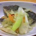 Haru Haru's cooksnap of when they made 鯖とごぼうの南蛮漬け.